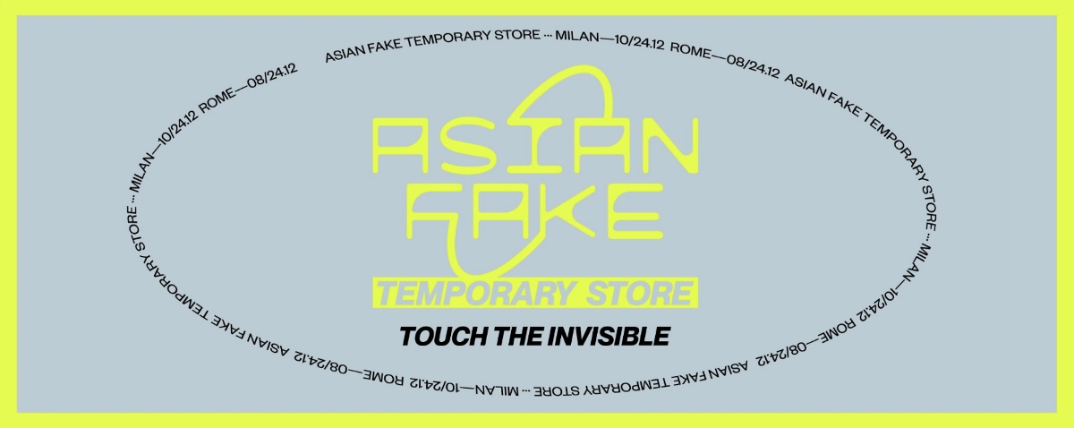 Galleria Varsi per il temporary shop Asian Fake